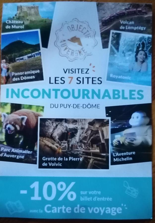 Lilas, Gite Saint Antoine, Orcival, Entre Sancy Et Volcans. Экстерьер фото